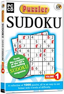 PC CD-ROM Puzzler Sudoku Game RRP £5.00 CLEARANCE XL £1.00 each or 2 for £1.50